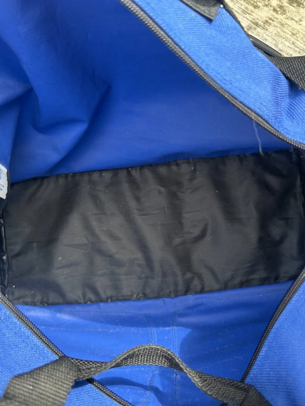 Vintage Winnie The Pooh Duffle Bag 90's Blue Pockets 90's Tote